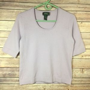 Ralph Lauren 100% Cashmere Short Sleeve Sweater